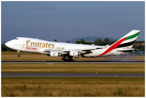 Emirates Sky Cargo / Boeing 747-400F (SCD) / N408MC / 28.08.2008 / © Berni Müller