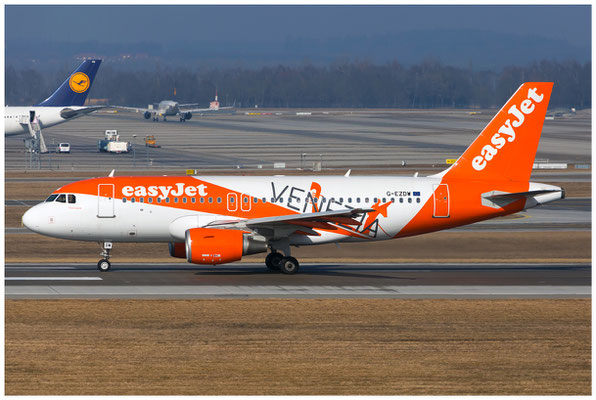 EasyJet / Airbus A319-100 / G-EZDW / 19.02.2017 / © Berni Müller