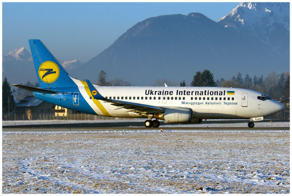 Ukraine International / Boeing 737-300WL / UR-GAH / 10.01.2009 / © Berni Müller
