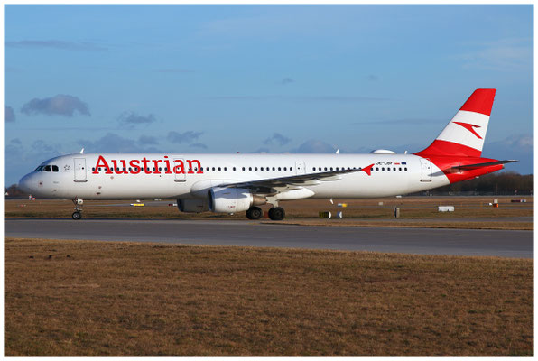Austrian Airlines / Airbus A321-200 / OE-LBF / 01.01.2024 / © Martin Hackl