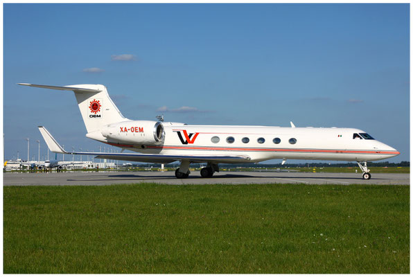 Aerolineas Del Sol SA / Gulfstream 5 / XA-OEM / 02.08.2011 / © Martin Hackl