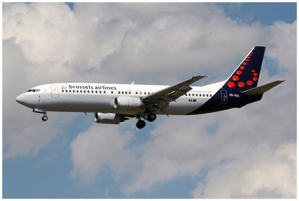 Brussels Airlines / Boeing 737-400 / OO-VES / 03.06.2010 / © Martin Hackl