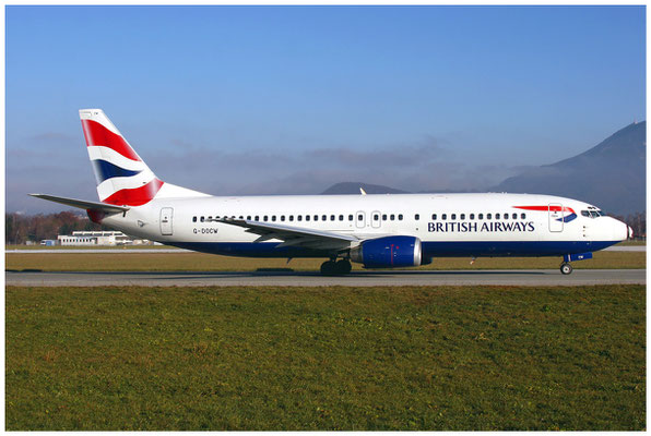 British Airways / Boeing 737-400 / G-DOCW / 02.12.12.2006 / © Berni Müller
