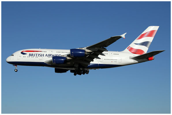British Airways / Airbus A380-800 / G-XLEJ / 26.11.2017 / © Martin Hackl