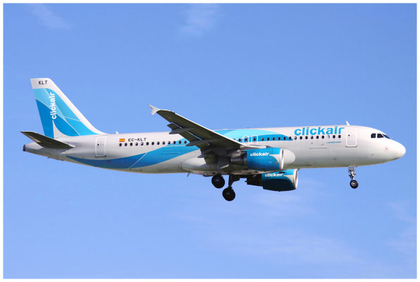 Clickair / Airbus A320-200 / EC-KLT / 23.05.2009 / © Berni Müller