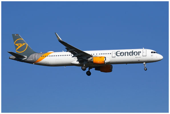 Condor / Airbus A321-200 SL / D-ATCB / 09.10.2021 / © Martin Hackl