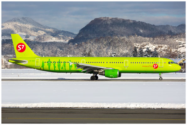 S7 Airlines / Airbus A321-200 / VQ-BQH / 11.01.2019 / © Berni Müller