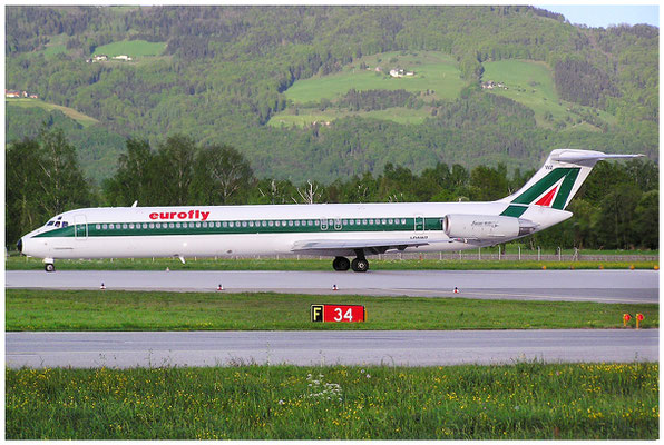 Eurofly / McDonnell Douglas MD-82 / I-DAWZ / 04.05.2004 / © Berni Müller