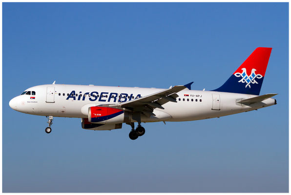 Air Serbia / Airbus A319-100 / YU-APJ / 24.08.2016 / © Eva Maria Müller