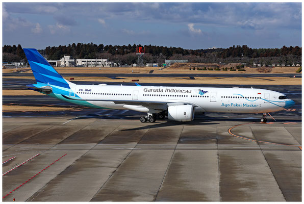 Garuda Indonesia / Airbus A330-900 Neo / PK-GHG / 17.03.2025 / © Martin Hackl