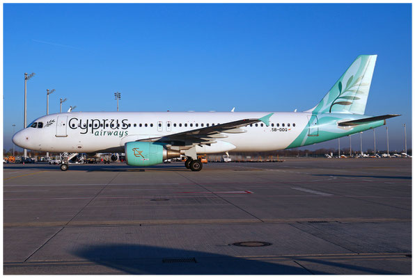 Cyprus Airways / Airbus A320-200 / 5B-DDQ / 16.11.2024 / © Martin Hackl