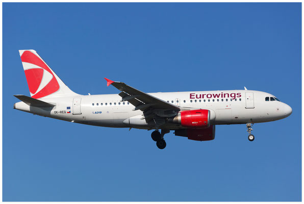 Eurowings (CSA Czech Airlines) / Airbus A319-100 / OK-REQ / 25.02.2019 / © Berni Müller