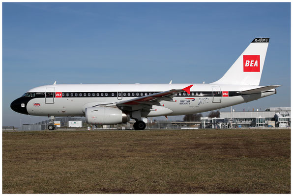 British Airways / Airbus A319-100 / G-EUPJ / 21.03.2019 / © Martin Hackl