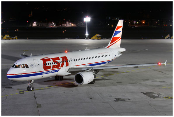 Czech Airlines (CSA) / Airbus A320-200 /  OK-MEH / 26.12.2009 / © Berni Müller