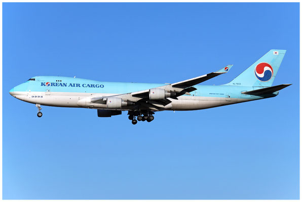 Korean Air / Boeing 747-400 F / HL7603 / 17.03.2025 / © Martin Hackl
