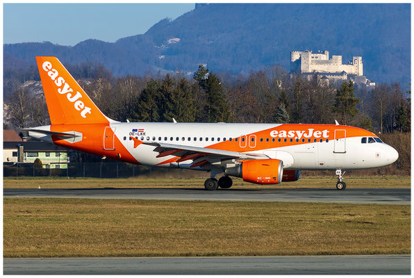 EasyJet Europe / Airbus A319-100 / OE-LKK / 18.01.2025 / © Berni Müller