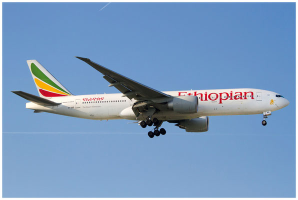 Ethiopian Airlines / Boeing 777-200LR / ET-ANQ / 31.05.2014 / © Berni Müller