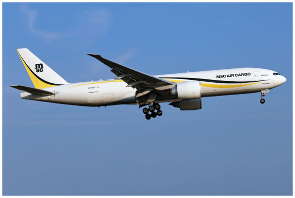 MSC Air Cargo (Atlas Air) / Boeing 777 F / N710GT / 14.08.2025 / © Martin Hackl