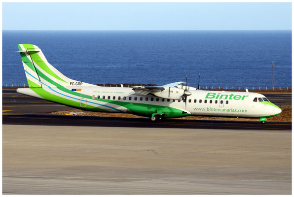 Binter Canarias / ATR 72-200 / EC-GRP / 20.08.2011 / © Berni Müller