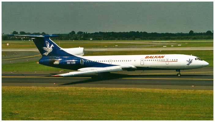 Balkan Bulgarian Airlines / Tupolev TU-154 M / OM-AAB / 00.08.2002 / © Martin Hackl