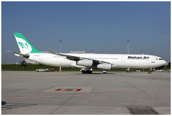 Mahan Air / Airbus A340-300 / EP-MMA / 16.08.2016 / © Martin Hackl