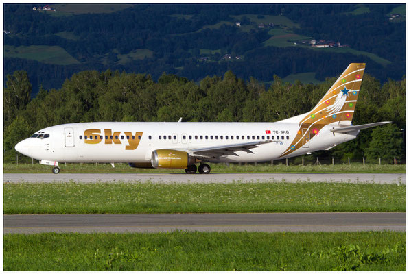 Sky Airlines / Boeing 737-400 / TC-SKG / 13.07..2012 / © Berni Müller 