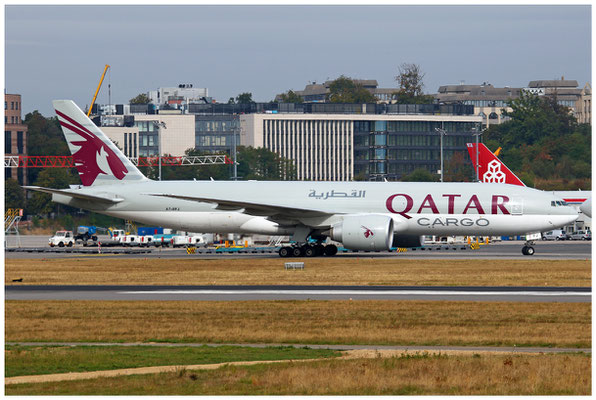 Qatar Airways Cargo / Boeing 777 F / A7-BFJ / 03.09.2020 / © Martin Hackl