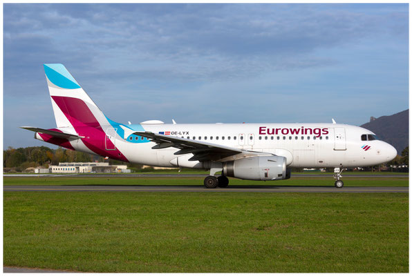 Eurowings / Airbus A319-100 / OE-LYX / 21.10.2019 / © Berni Müller