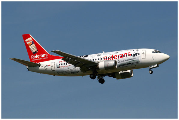 Pegasus Airlines / Boeing 737-500 / TC-AAF / 19.04.2007 / © Martin Hackl