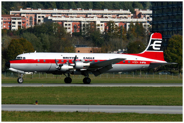 British Eagle / Douglas DC-6A / G-APSA / 26.10.2008 / © Eva Maria Müller