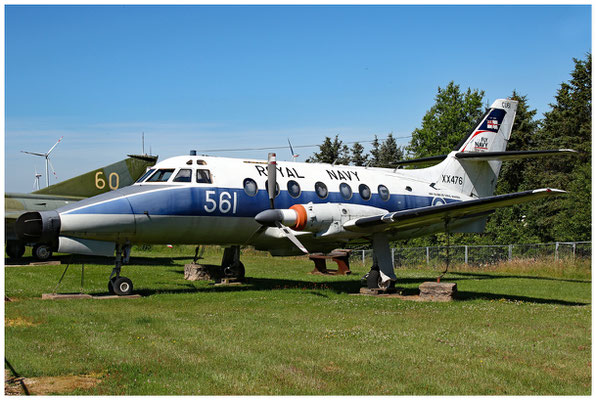 Royal Navy / Jetstream T-2 / XX476 / 14.06.2022 / © Martin Hackl