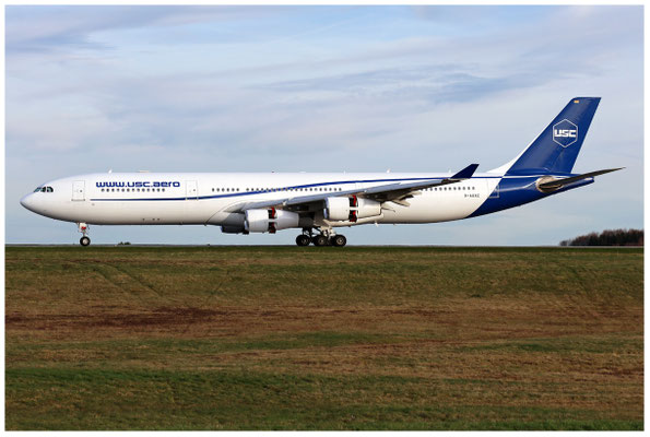 Universal Sky Carrier / Airbus A340-300 / D-AUSC / 06.04.2025 / © Martin Hackl