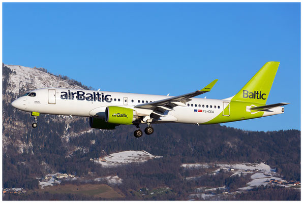 Air Baltic / Airbus A220-300 / YL-CSA / 05.02.2022 / © Berni Müller 