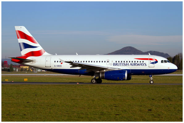 British Airways / Airbus A319-100 / G-DBCE / 24.12.2014 / © Berni Müller