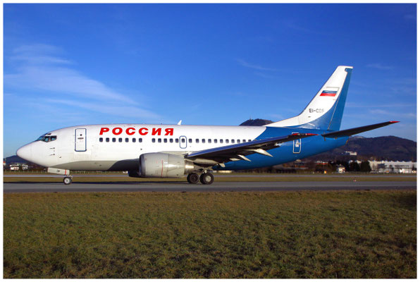 Rossiya / Boeing 737-500 / EI-CDF / 26.12.2009 / © Eva Maria Müller