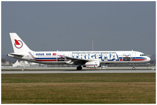 Onur Air / Airbus A321-200 / TC-OAL / 31.03.2005 / © Martin Hackl