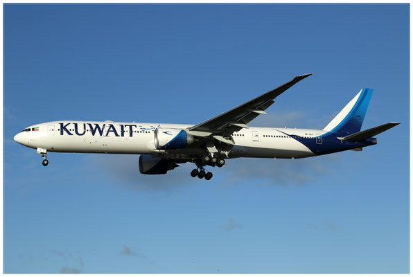 Kuwait Airways / Boeing 777-300 / 9K-AOC / 26.11.2017 / © Martin Hackl