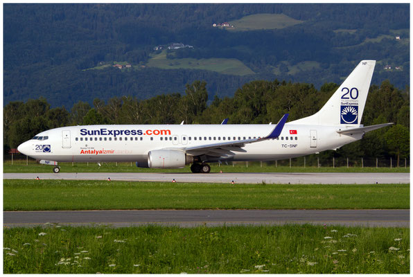 SunExpress / Boeing 737-800WL / TC-SNF / 23.06..2012 / © Berni Müller 