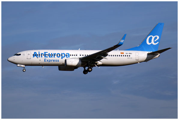 Air Europa / Boeing 737-800 WL / EC-OBJ / 16.02.2024 / © Martin Hackl