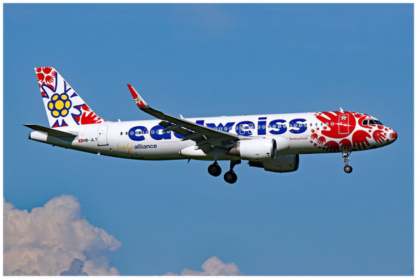 Edelweiss Air / Airbus A320-200 SL / HB-JLT / 02.09.2023 / © Martin Hackl