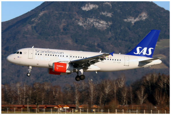 Scandinavian Airlines (SAS) / Airbus A320-200 / OY-KBP / 13.01.2007 / © Berni Müller