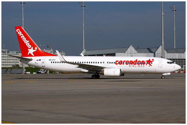Go2Sky (Corendon Airlines) / Boeing 737-800 WL / OM-GTH / 12.08.2021 / © Martin Hackl