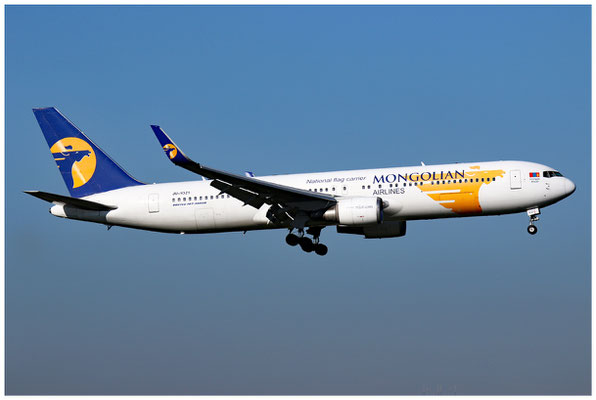 MIAT Mongolian Airlines / Boeing 767-300 / JU-1021 / 08.02.2023 / © Martin Hackl