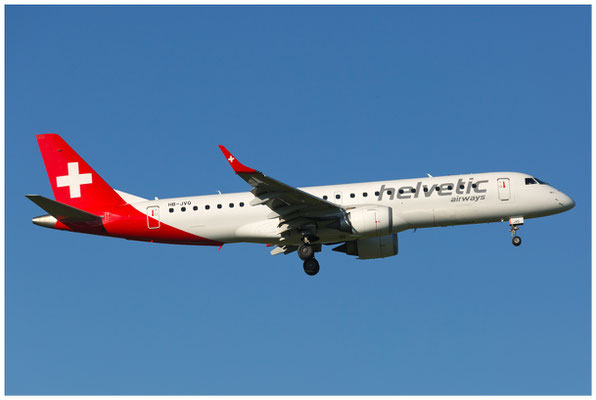 Helvetic Airways / Embraer ERJ-190-100LR / HB-JVM / 25.08.2016 / © Berni Müller