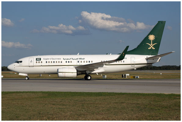 Saudi Ministry of Finance and Economy / Boeing 737-700 WL (BBJ1) / HZ-MF2 / 22.07.2017 / © Martin Hackl