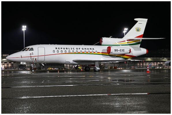 Ghana Government / Falcon 900 LX / 9G-EXE / 13.02.2025 / © Martin Hackl