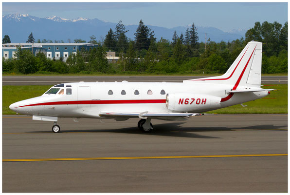 Honeywell / North American Rockwell NA-465 Sabreliner 65 / N670A / © Eva Maria Müller