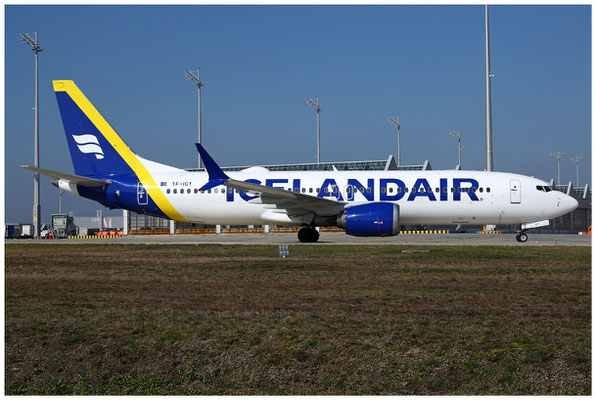 Icelandair / Boeing 737-8 Max / TF-ICY / 08.03.2024 / © Martin Hackl