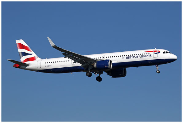 British Airways / Airbus A321-200 N / G-NEOR / 25.02.2019 / © Martin Hackl