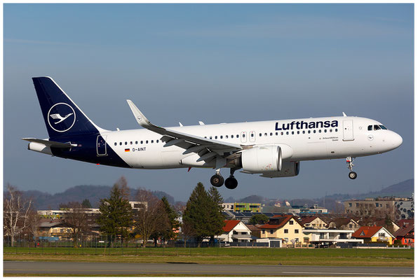 Lufthansa / Airbus A320-200 Neo / D-AINT / 02.03.2024 / © Berni Müller